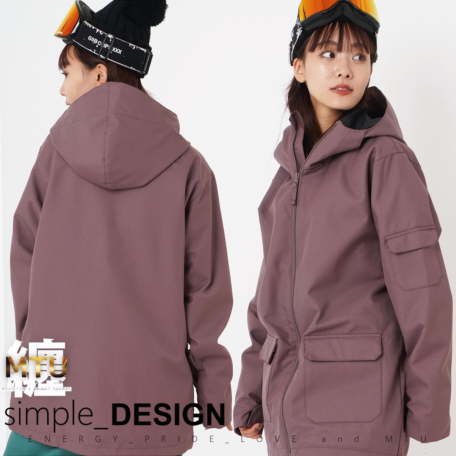 MTU] スノーボードウェア 上下セット レディース メンズ スノボー